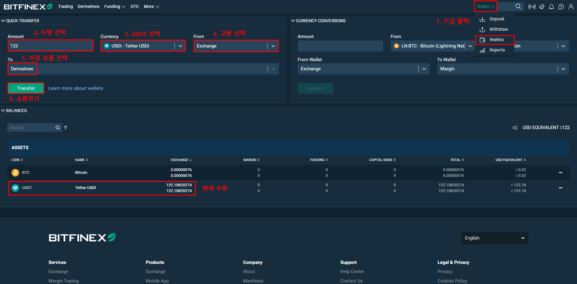 비트파이넥스 선물 거래 방법 가이드북 | 레버리지